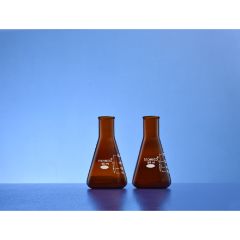 Flasks Erlenmeyer Graduated Conical Amber With Narrow Mouth 1000 ML